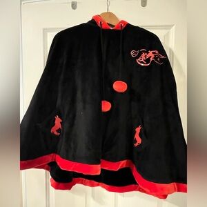 Asian Karate Donkey Plush poncho